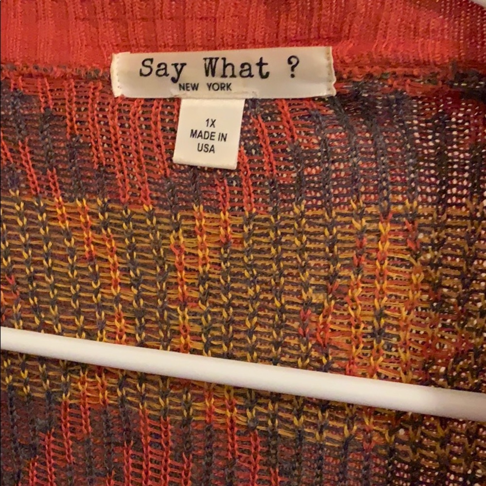 Aztec fall sweater - Picture 2 of 2